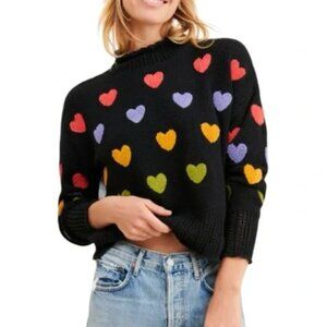 Find Me Now Heart Sweater S